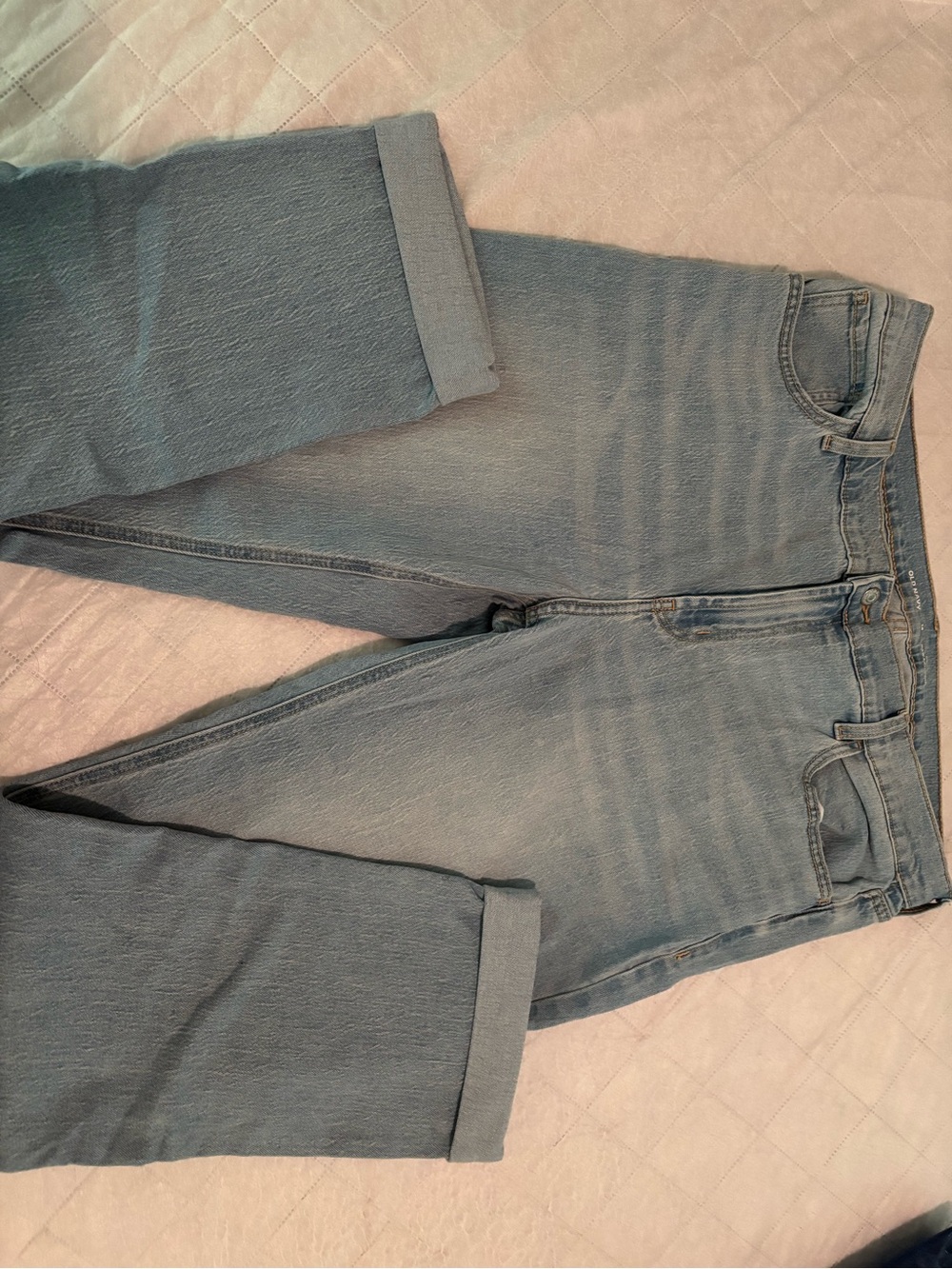 Old Navy Light wash Straight-Leg Jeans Tall Length NWT